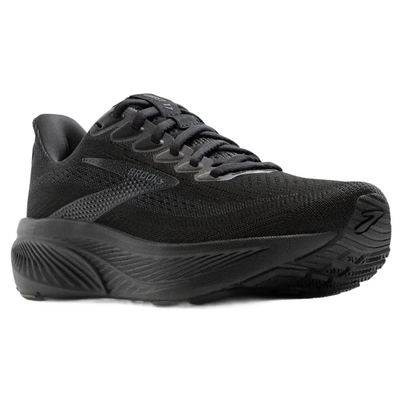 Brooks Ghost 17 4E Wide Fit Men's Running Shoes - Black/Black/Ebony-2