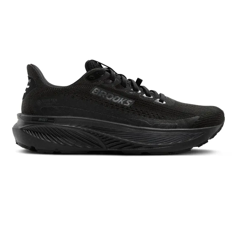 Brooks Ghost 17 GTX Men's Running Shoes - Black/Black/Ebony