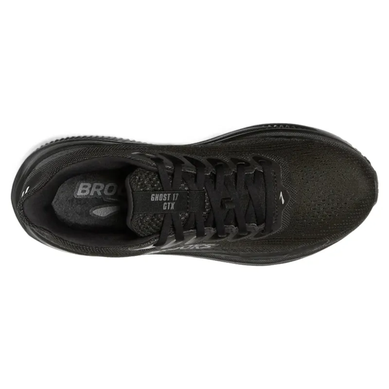 Brooks Ghost 17 GTX Women's Running Shoes - Black/Black/Ebony-2