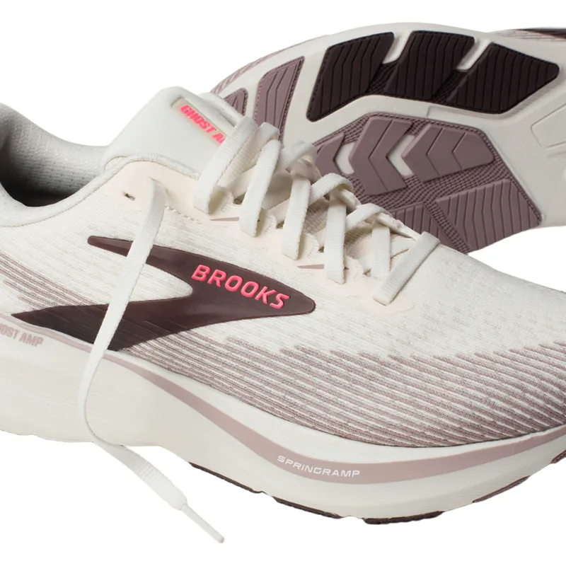 Brooks Ghost Amp Women's Running Shoe - Arctic Wolf/Dove-6