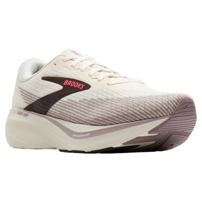 Brooks Ghost Amp Women's Running Shoe - Arctic Wolf/Dove-2