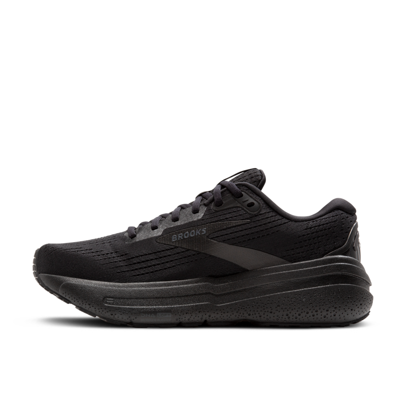 Brooks Ghost Max 2 2E Men's Wide Fit Running Shoes - Black-1