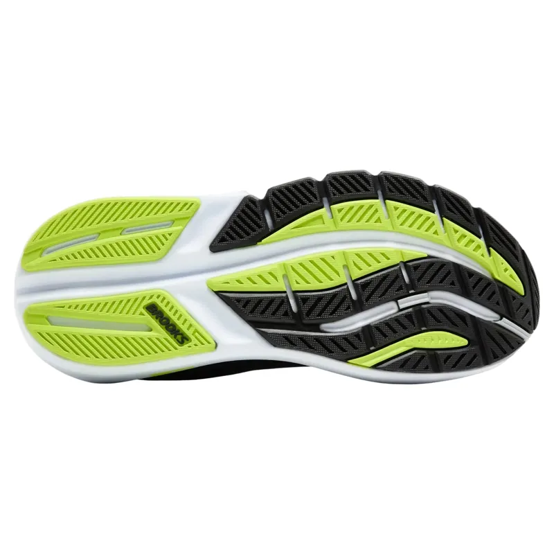 Brooks Ghost Max 3 Men's Running Shoes - Black/Navy/Acid Lime-3