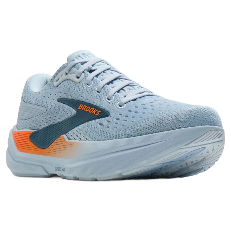 Brooks Ghost Max 3 Men's Running Shoes - Skyway/Blue/Orange-2