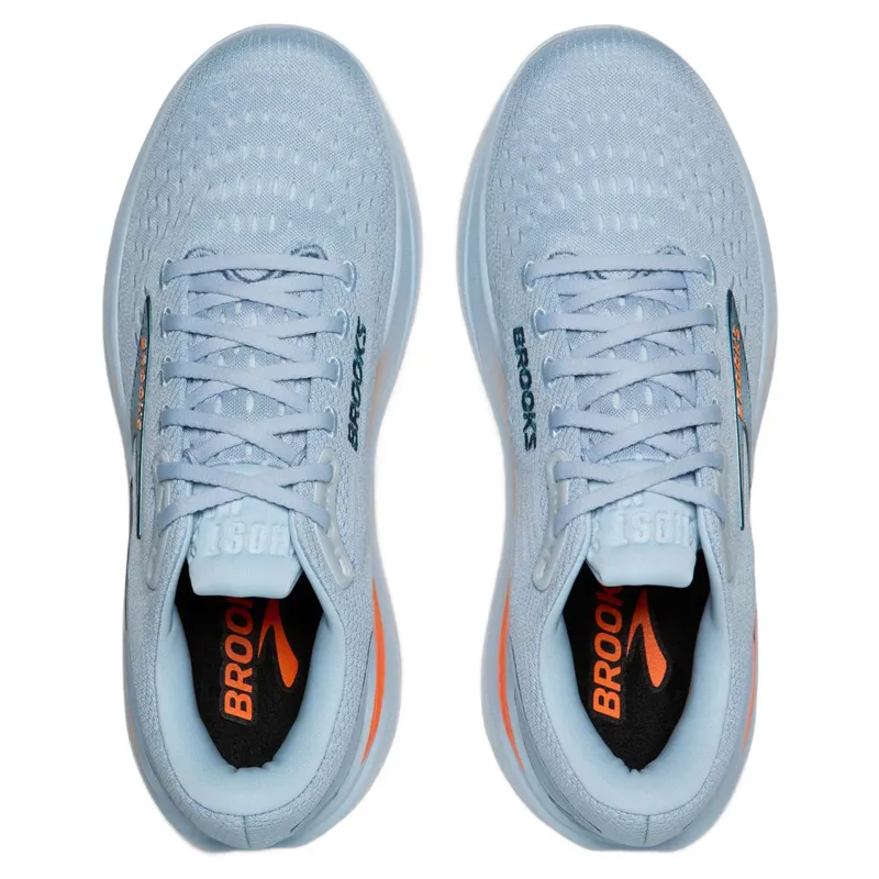 Brooks Ghost Max 3 Men's Running Shoes - Skyway/Blue/Orange-3