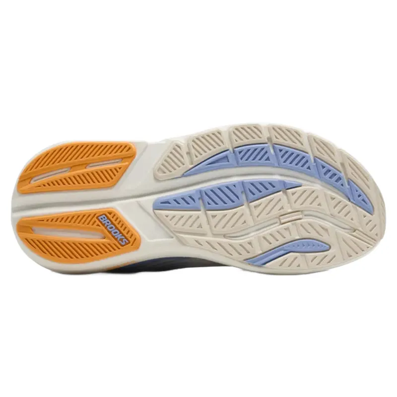 Brooks Ghost Max 3 Women's Running Shoes - Coconut/Blue Heron/Orange-3