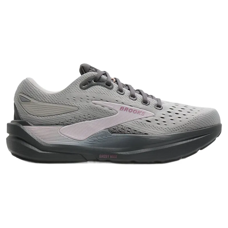 Brooks Ghost Max 3 Women's Running Shoes - Harbour Mist/PoppySeed/Pink