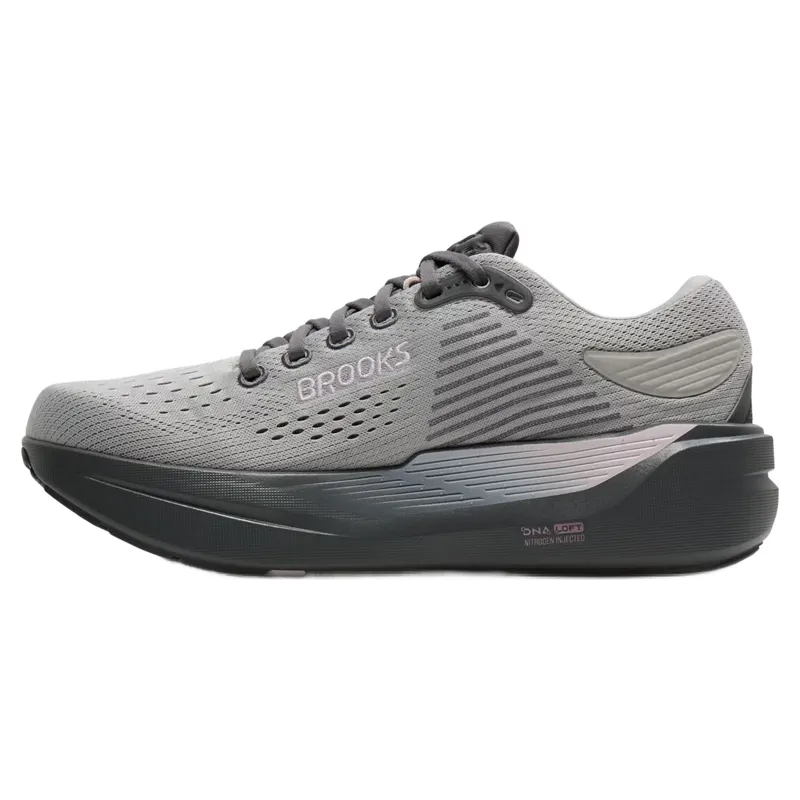 Brooks Ghost Max 3 Women's Running Shoes - Harbour Mist/PoppySeed/Pink-1