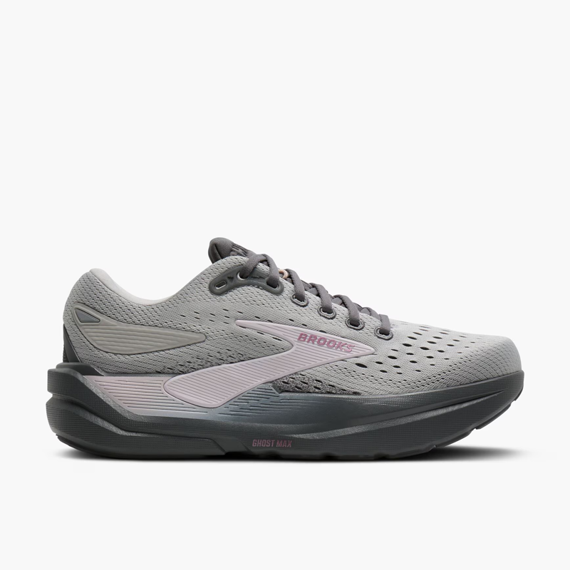 Brooks Ghost Max 3 Women's Running Shoes - Harbour Mist/PoppySeed/Pink