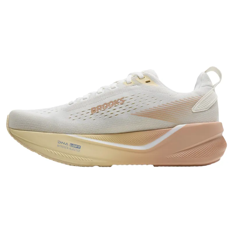 Brooks Ghost Max 4 Women's Running Shoes - White/Rose-1
