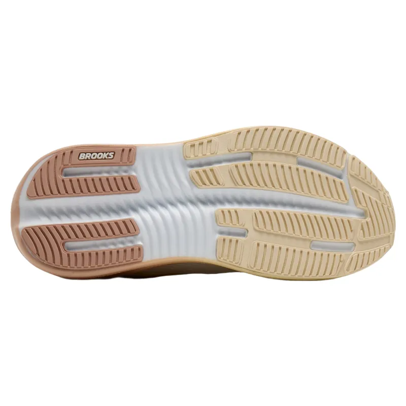 Brooks Ghost Max 4 Women's Running Shoes - White/Rose-5