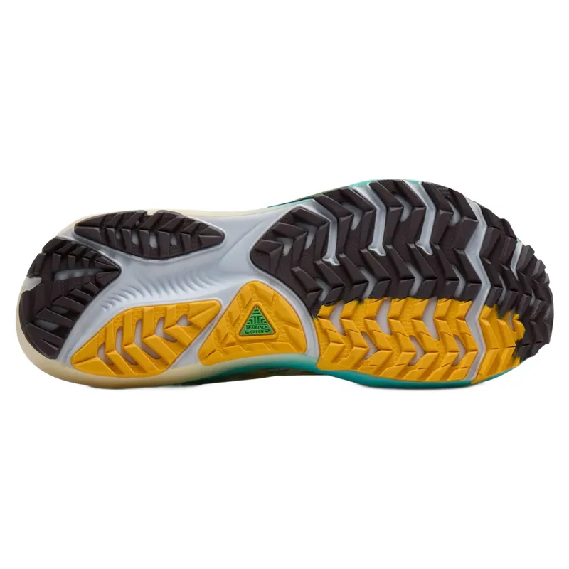 Brooks Ghost Trail Men's Trail Running Shoes - Bleached Sand/Rabbit/Bluefish-4