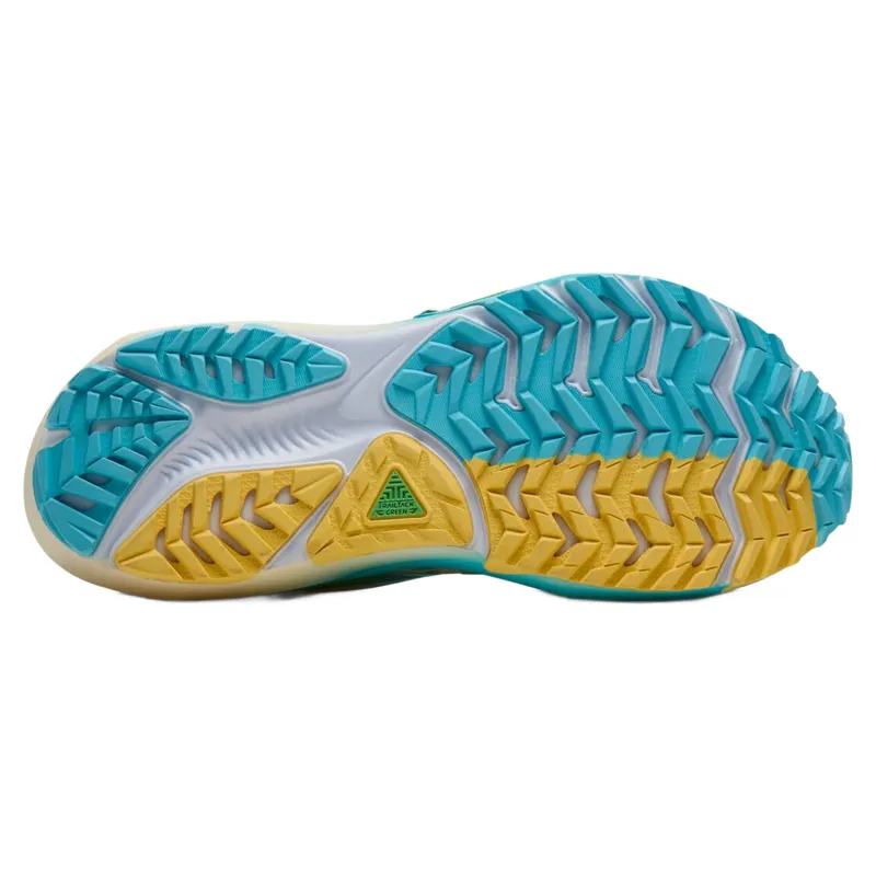 Brooks Ghost Trail Womens Trail Running Shoe - Sand/Star White/Golden Hour-5