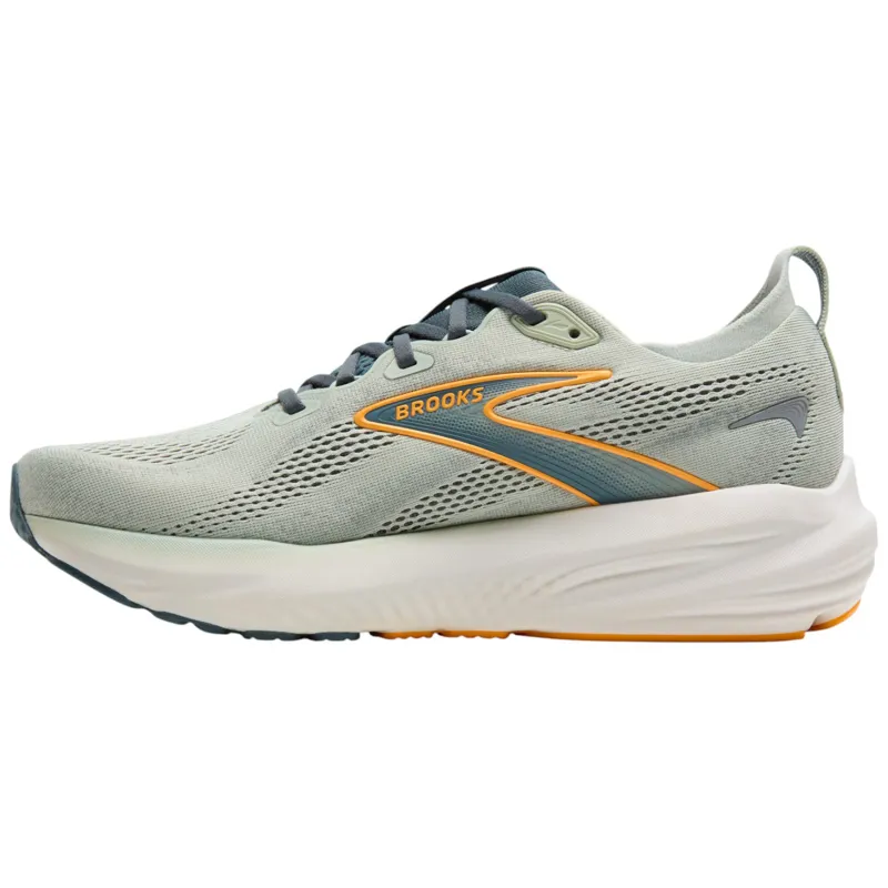 Brooks Glycerin 22 Men's Road Running Shoes - Smoke/Stormy/Orange-1