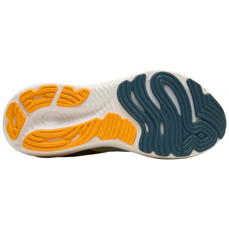 Brooks Glycerin 22 Men's Road Running Shoes - Smoke/Stormy/Orange-3