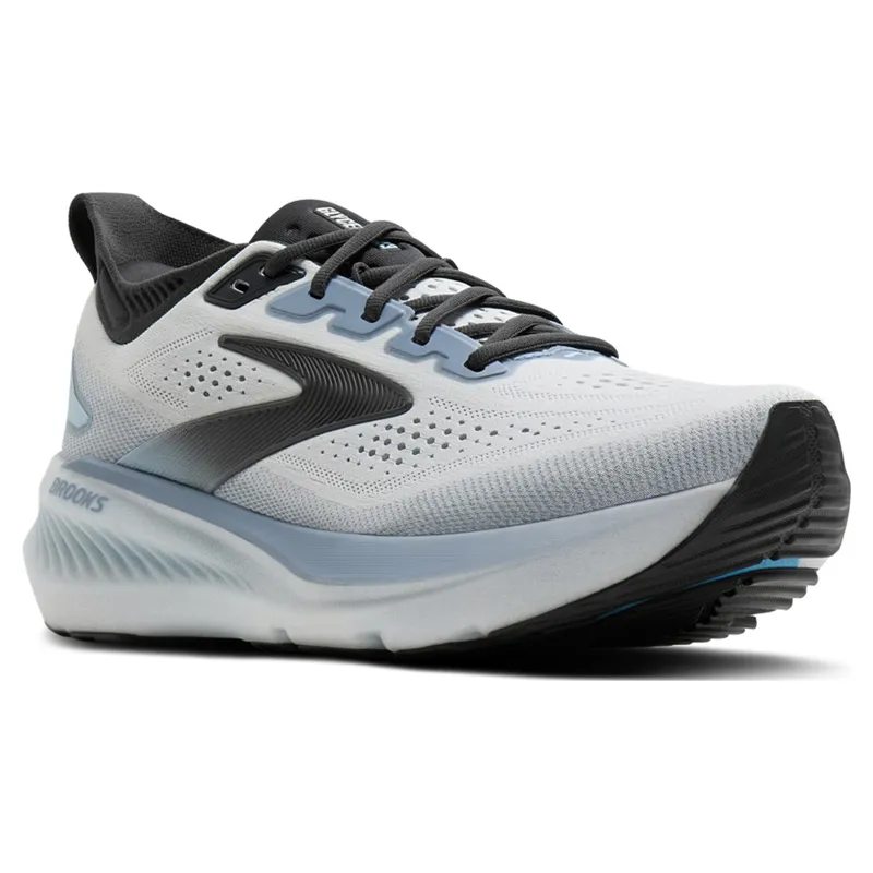 Brooks Glycerin 23 Men's Running Shoes - White/Rain/Baltic Sea-1