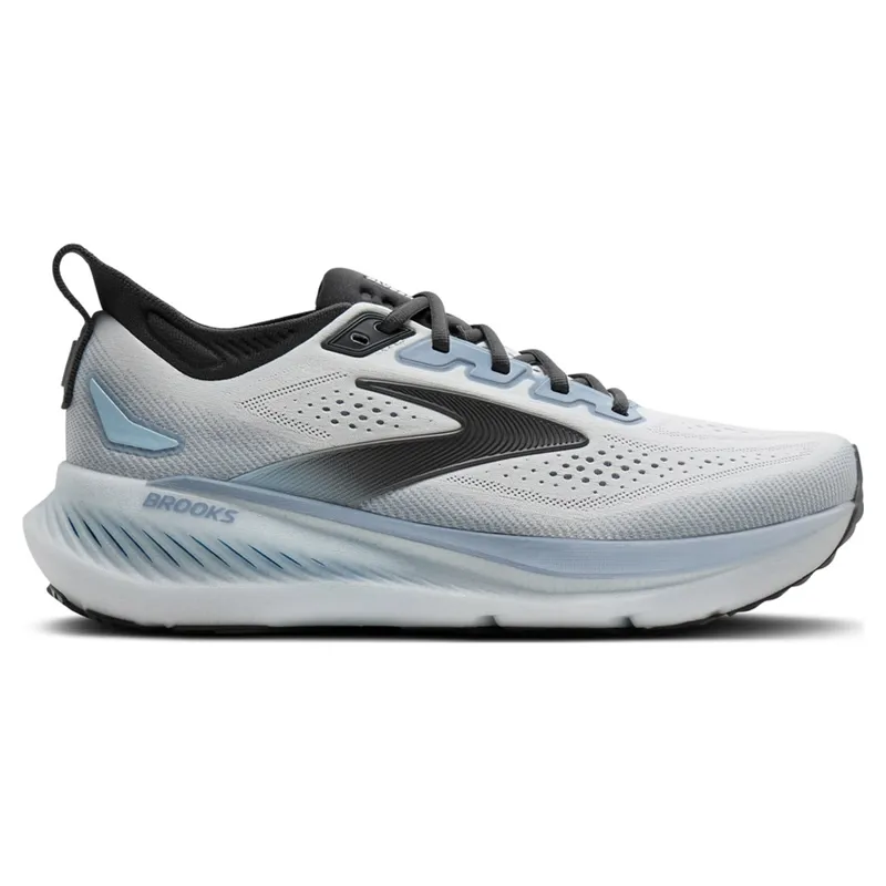 Brooks Glycerin 23 Men's Running Shoes - White/Rain/Baltic Sea