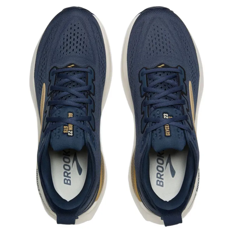 Brooks Glycerin 23 GTS Men's Running Shoes - Blue/Spellbound/Starfish-4