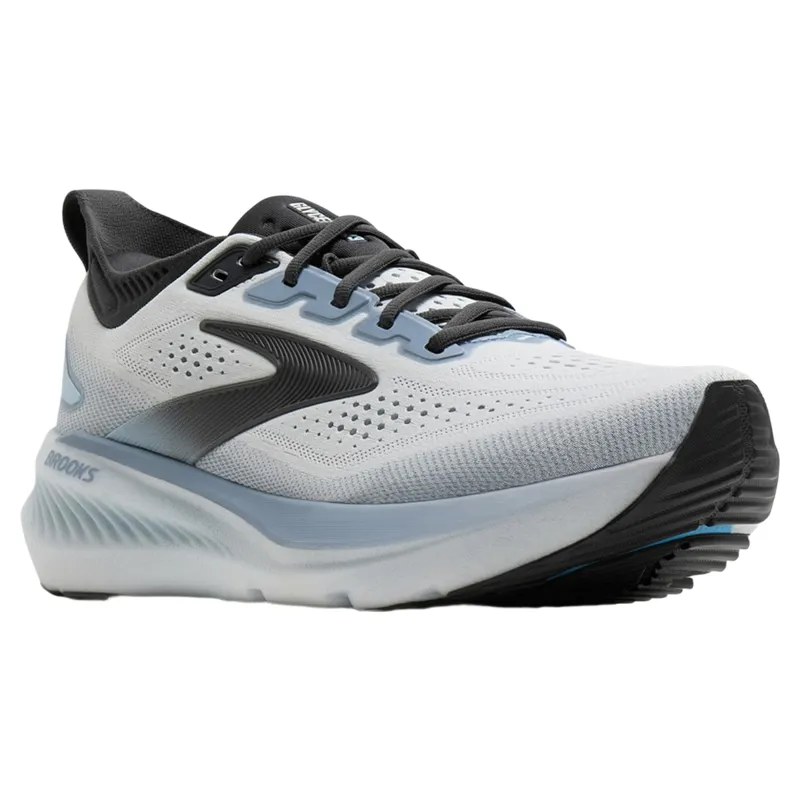 Brooks Glycerin 23 Men's Running Shoes - White/Rain/Baltic Sea-1