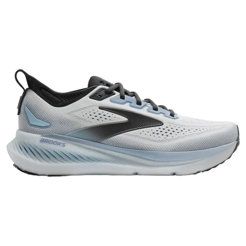 Brooks Glycerin 23 Men's Running Shoes - White/Rain/Baltic Sea