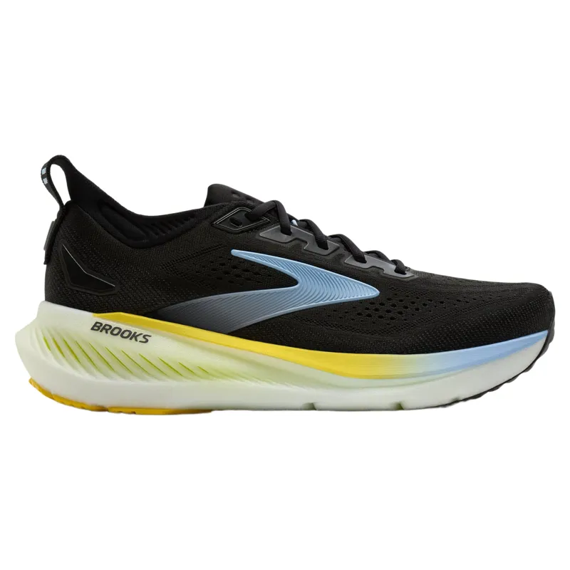 Brooks Glycerin 23 Men's Running Shoes - Black/Cyber Yellow/Nightlife