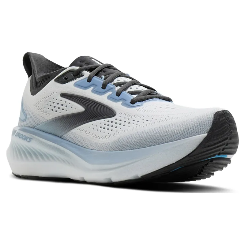 Brooks Glycerin GTS 23 Men's Running Shoes - White/Rain/Baltic Sea-2
