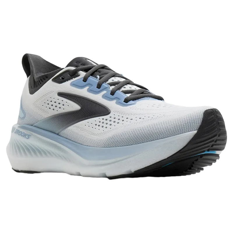 Brooks Glycerin GTS 23 Men's Running Shoes - White/Rain/Baltic Sea-2