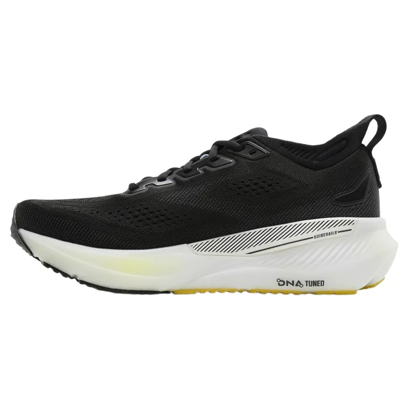 Brooks Glycerin GTS 23 Men's Running Shoes - Black/Cyber Yellow/Nightlife-1