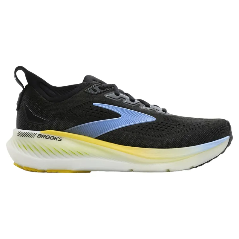 Brooks Glycerin GTS 23 Men's Running Shoes - Black/Cyber Yellow/Nightlife