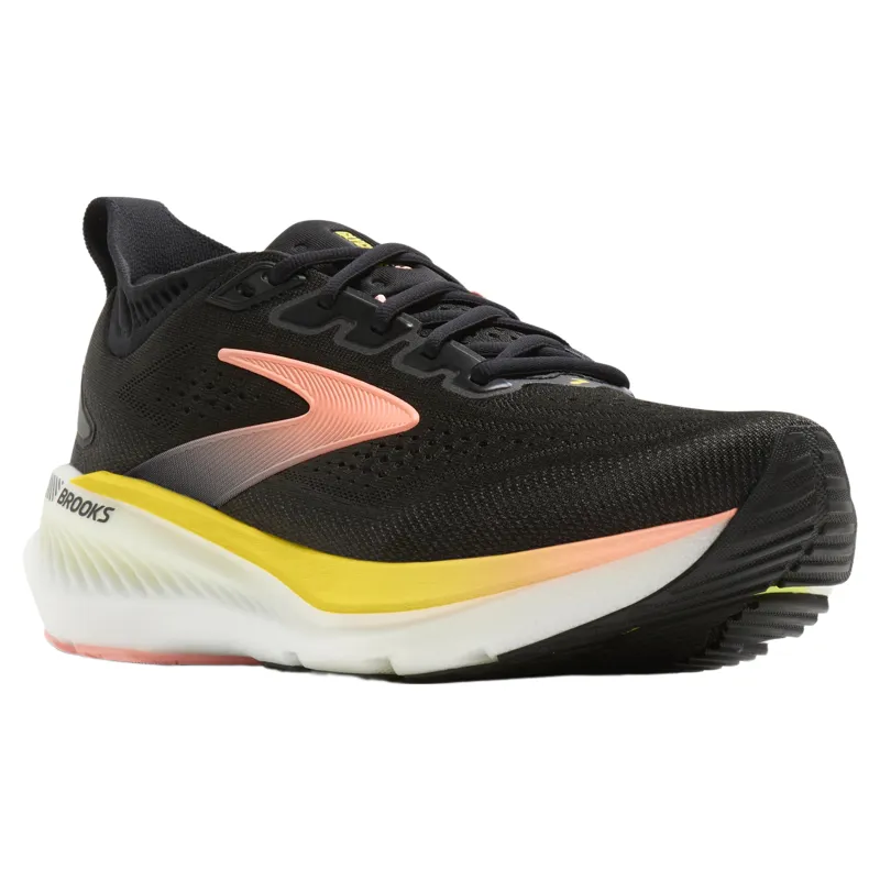 Brooks Glycerin GTS 23 Women's Running Shoes - Black/Peach-1