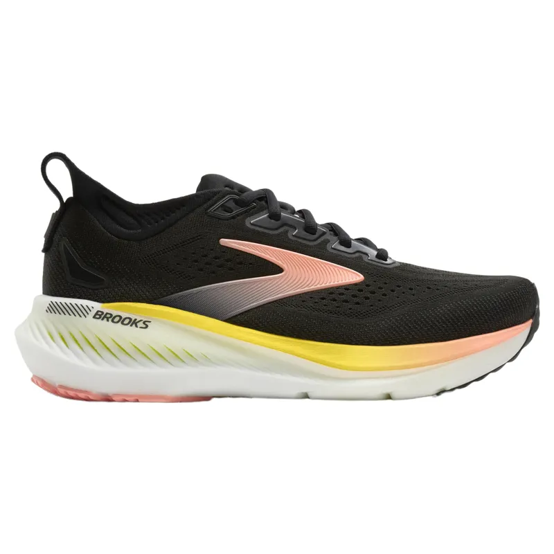 Brooks Glycerin GTS 23 Women's Running Shoes - Black/Peach