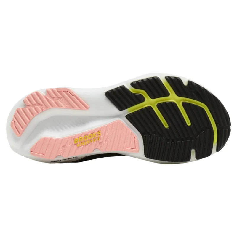 Brooks Glycerin GTS 23 Women's Running Shoes - Black/Peach-5
