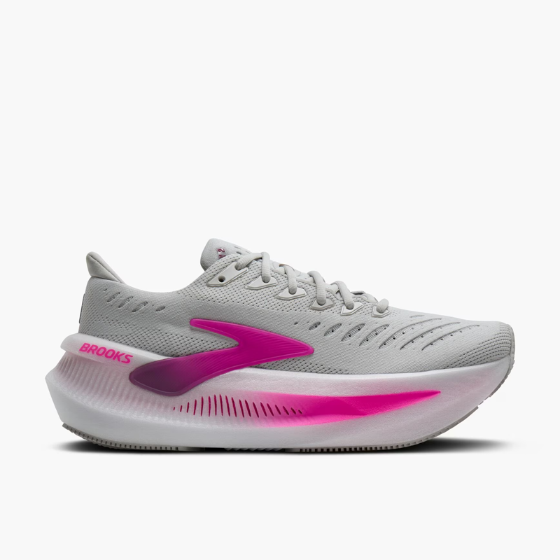 Brooks Glycerin Max 2 Women's Running Shoes - Oyster/Argyle/Cyber Pink