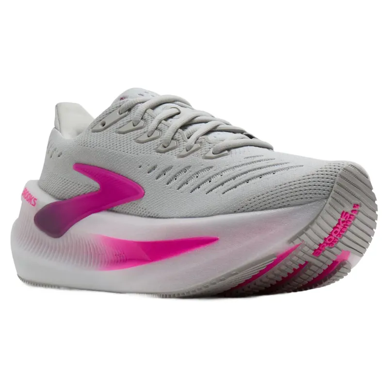 Brooks Glycerin Max 2 Women's Running Shoes - Oyster/Argyle/Cyber Pink-2