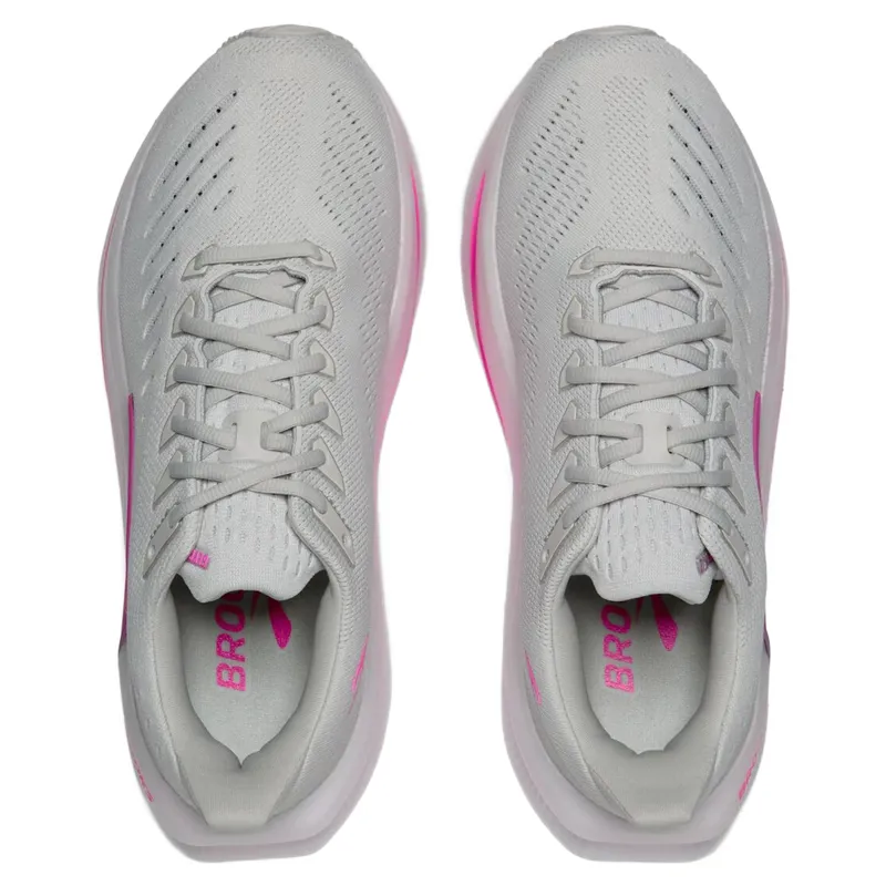 Brooks Glycerin Max 2 Women's Running Shoes - Oyster/Argyle/Cyber Pink-3