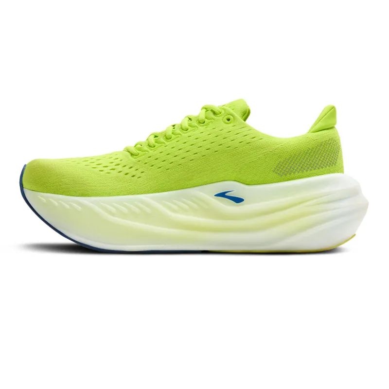Brooks Glycerin Max Men's Running Shoes - Lime/Navy Peony/White-1