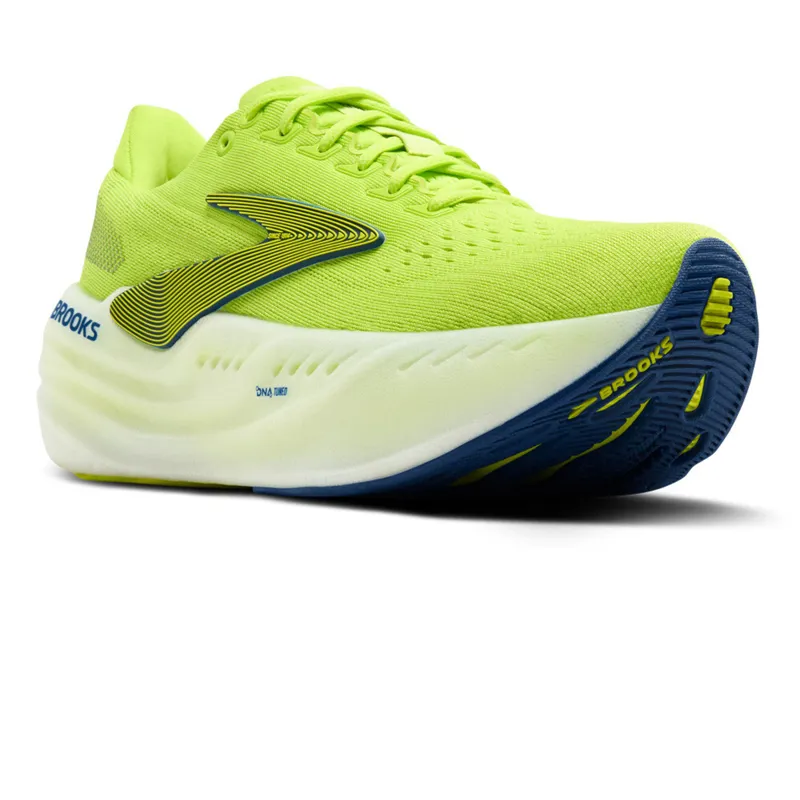 Brooks Glycerin Max Men's Running Shoes - Lime/Navy Peony/White-4