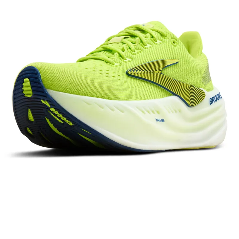 Brooks Glycerin Max Men's Running Shoes - Lime/Navy Peony/White-5