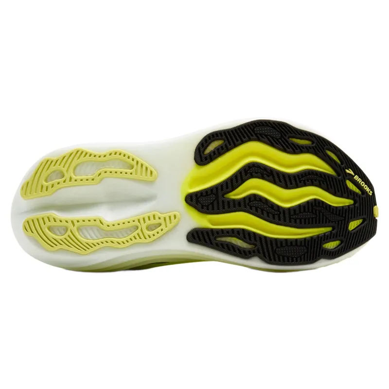 Brooks Glycerin Max Women's Running Shoes - Sunny Lime/Black/White-3