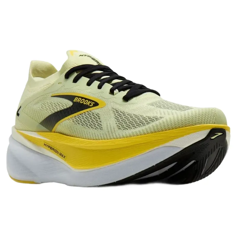 Brooks Hyperion Max 3 Men's Running Shoes - Luminary/Yellow/Black-2