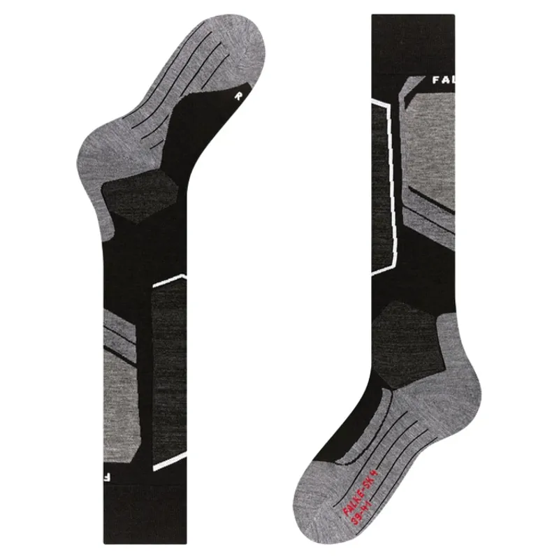 Falke SK4 Advanced Men's Ski Socks - Black-Mix-3