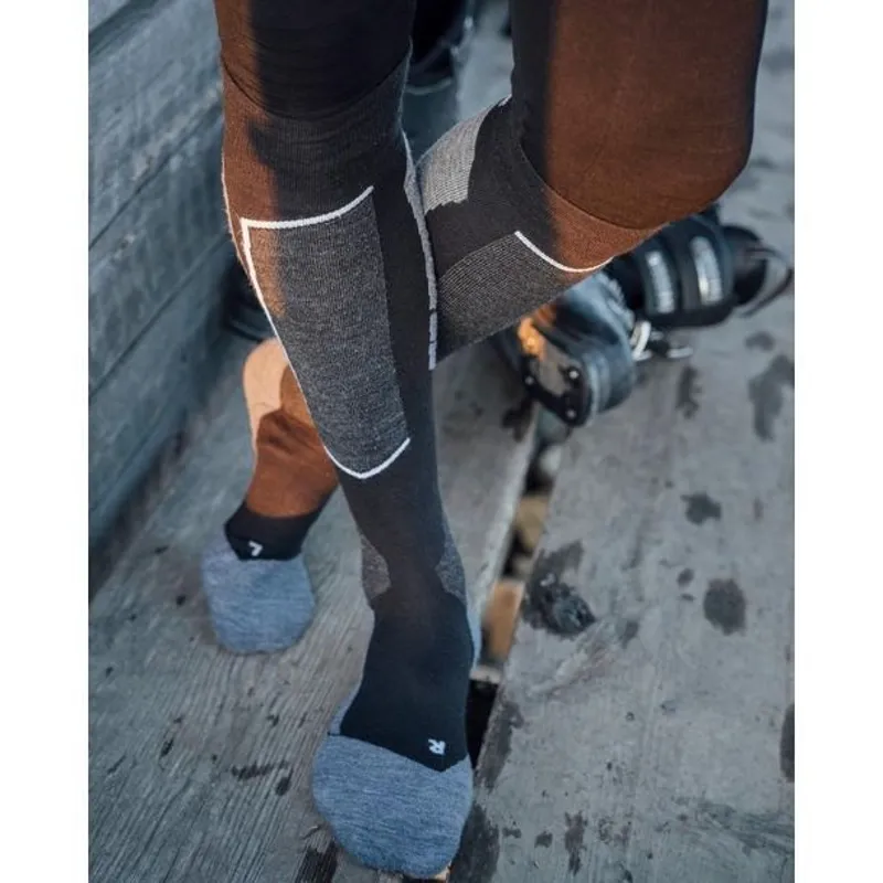 Falke SK4 Advanced Men's Ski Socks - Black-Mix-6
