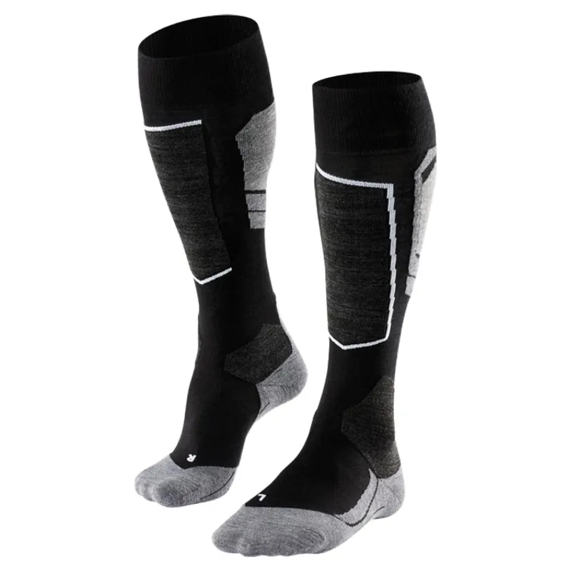 Falke SK4 Advanced Men's Ski Socks - Black-Mix