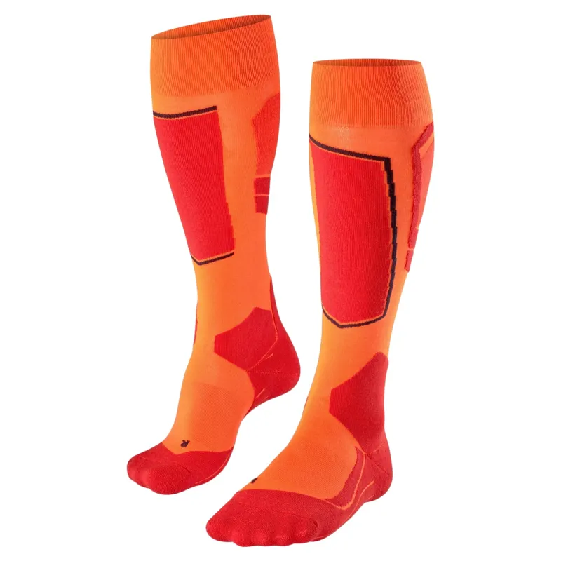 Falke SK4 Advanced Men's Ski Socks - Flash Orange