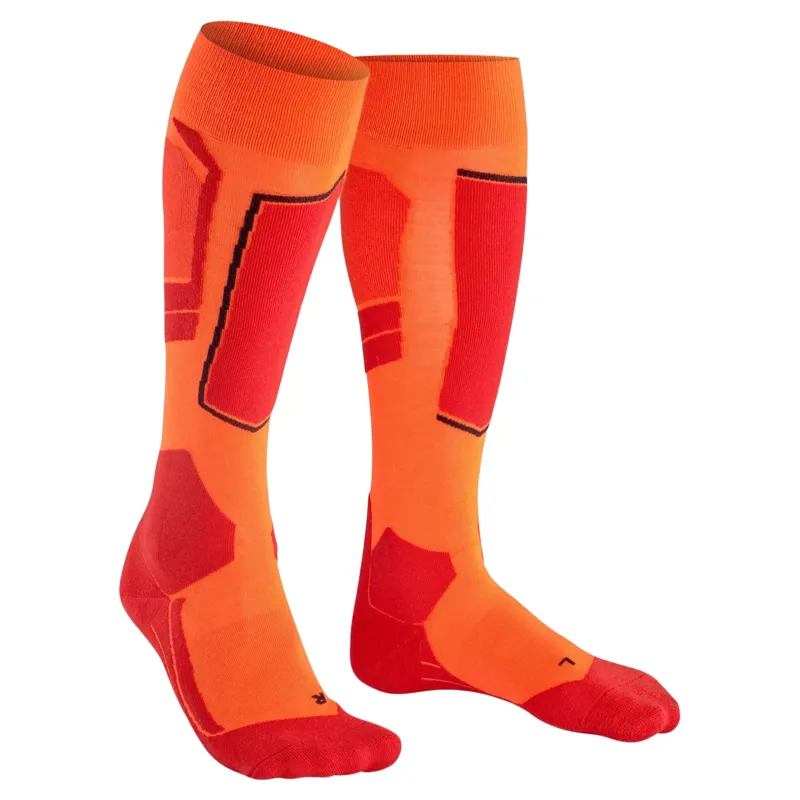 Falke SK4 Advanced Men's Ski Socks - Flash Orange-1