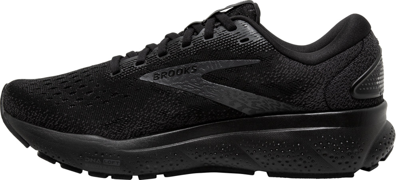 Ghost 16 2E Men's Wide Fit Running Shoes - Black-1