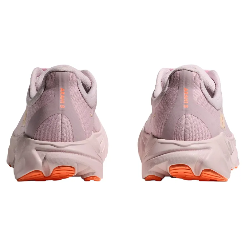 Hoka Arahi 8 Women's Running Shoes - Lilac Cream/Neon Cantaloupe-5