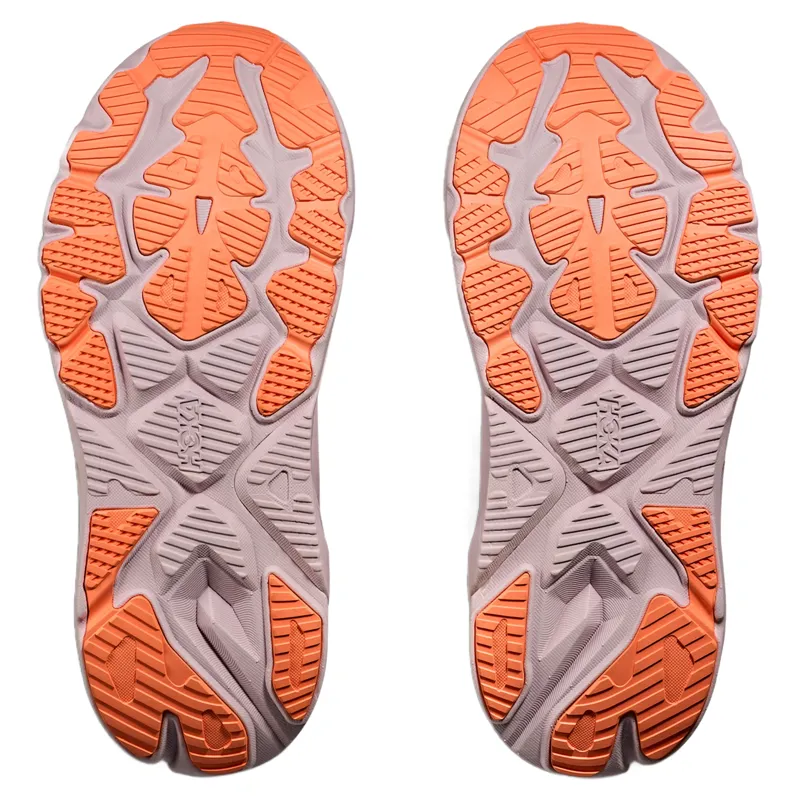 Hoka Arahi 8 Women's Running Shoes - Lilac Cream/Neon Cantaloupe-7