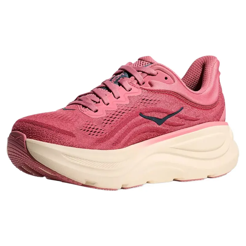 Hoka Bondi 9 Women's Running Shoes - Lingonberry/Cranberry-3