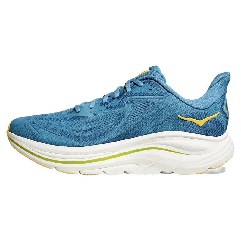 Hoka Clifton 10 Men's Running Shoes - Alpine Blue/Foggy Night-1